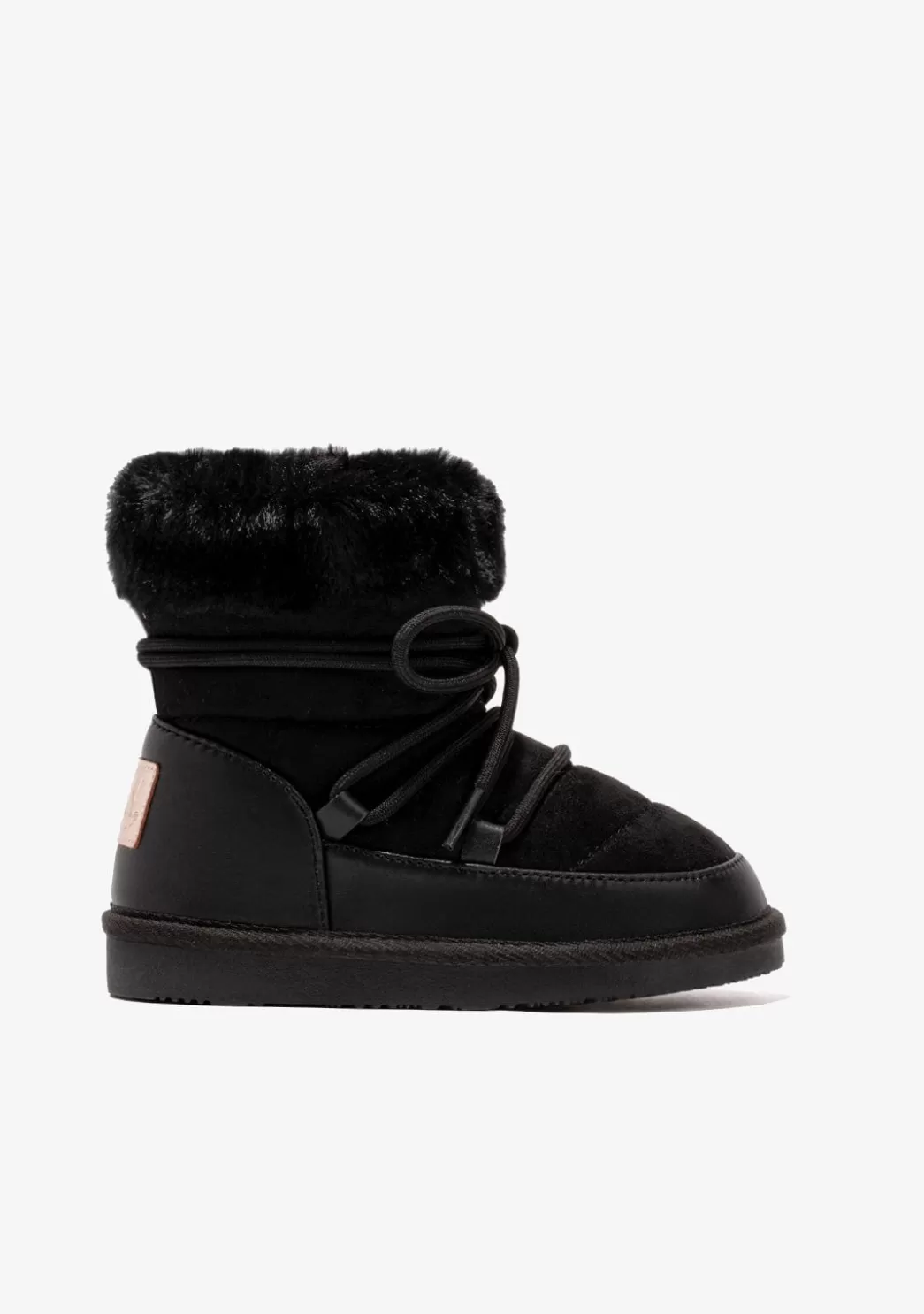 Best Botas Australianas De Niña Cordones Negro B&W Botas Australianas | Botas Australianas