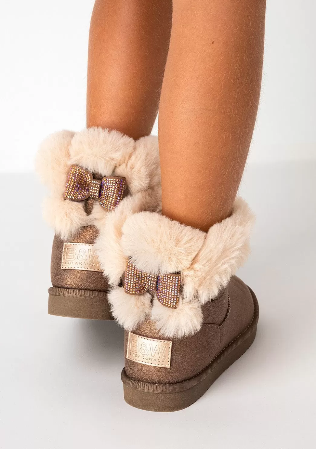 botas_australianas_de_nia_strass_bronce_bw_5.webp Online Botas Australianas De Niña Strass Bronce B&W Botas Australianas | Botas Australianas