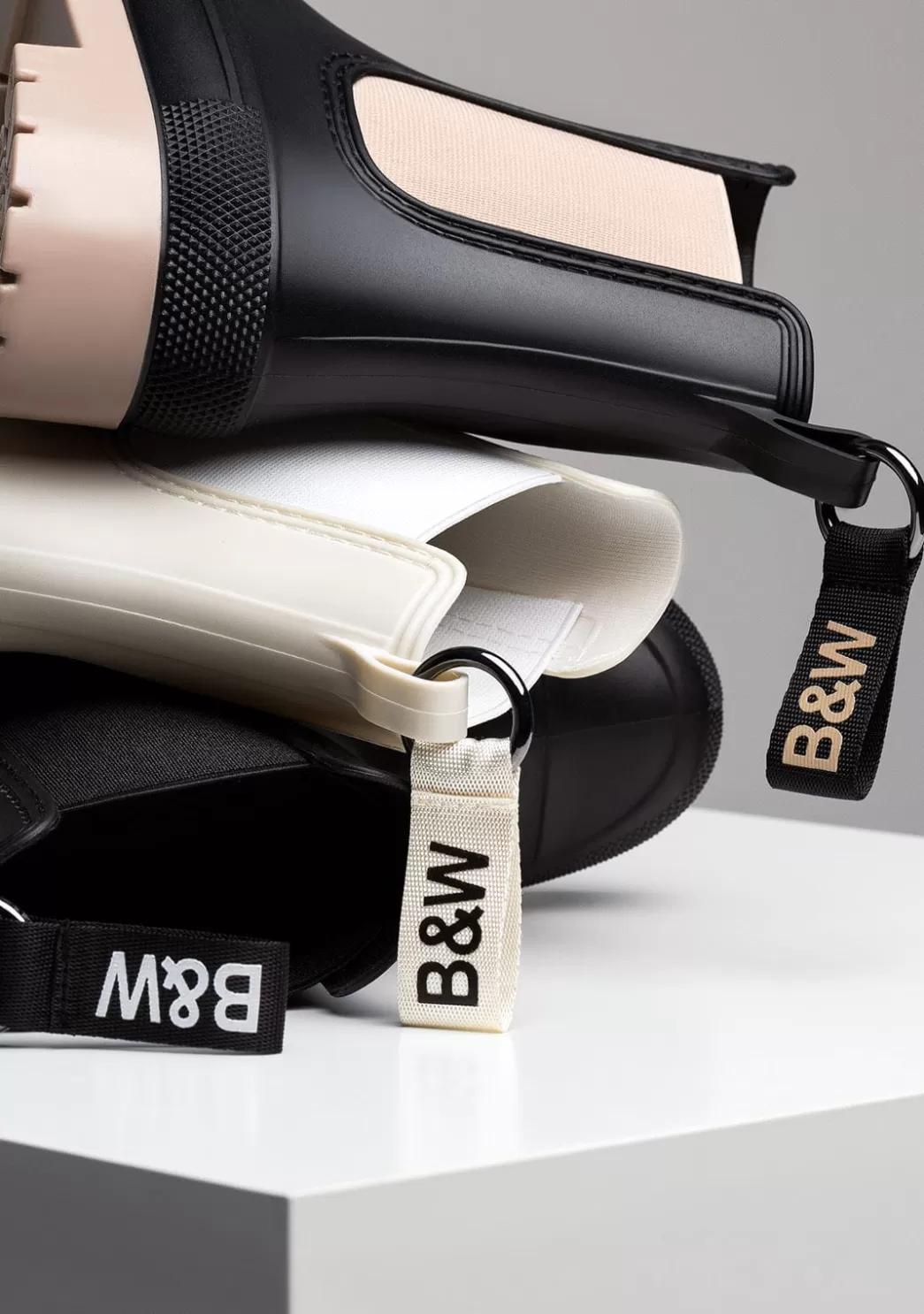 botas_de_agua_unisex_beige_bw_5.webp Outlet Botas De Agua Unisex Beige B&W Botas | Botas De Agua