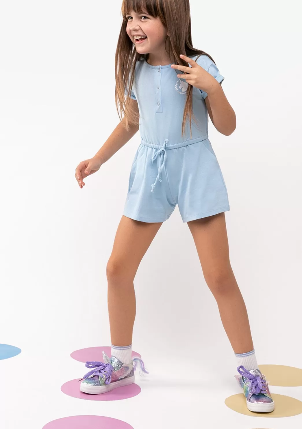 mono_de_nia_felpa_liso_celeste_3.webp Fashion Mono De Niña Felpa Liso Celeste Vestidos De Verano | Shorts