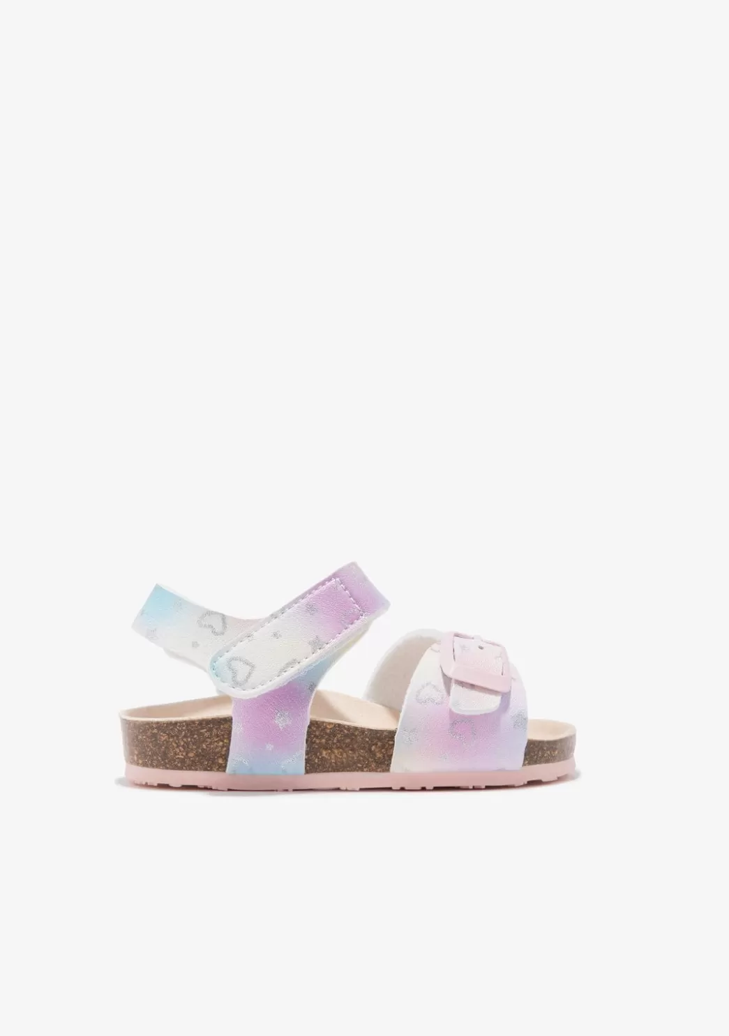 Outlet Sandalias Bebé Corazones Estrellas Multicolor Sandalias | Sandalias Bio