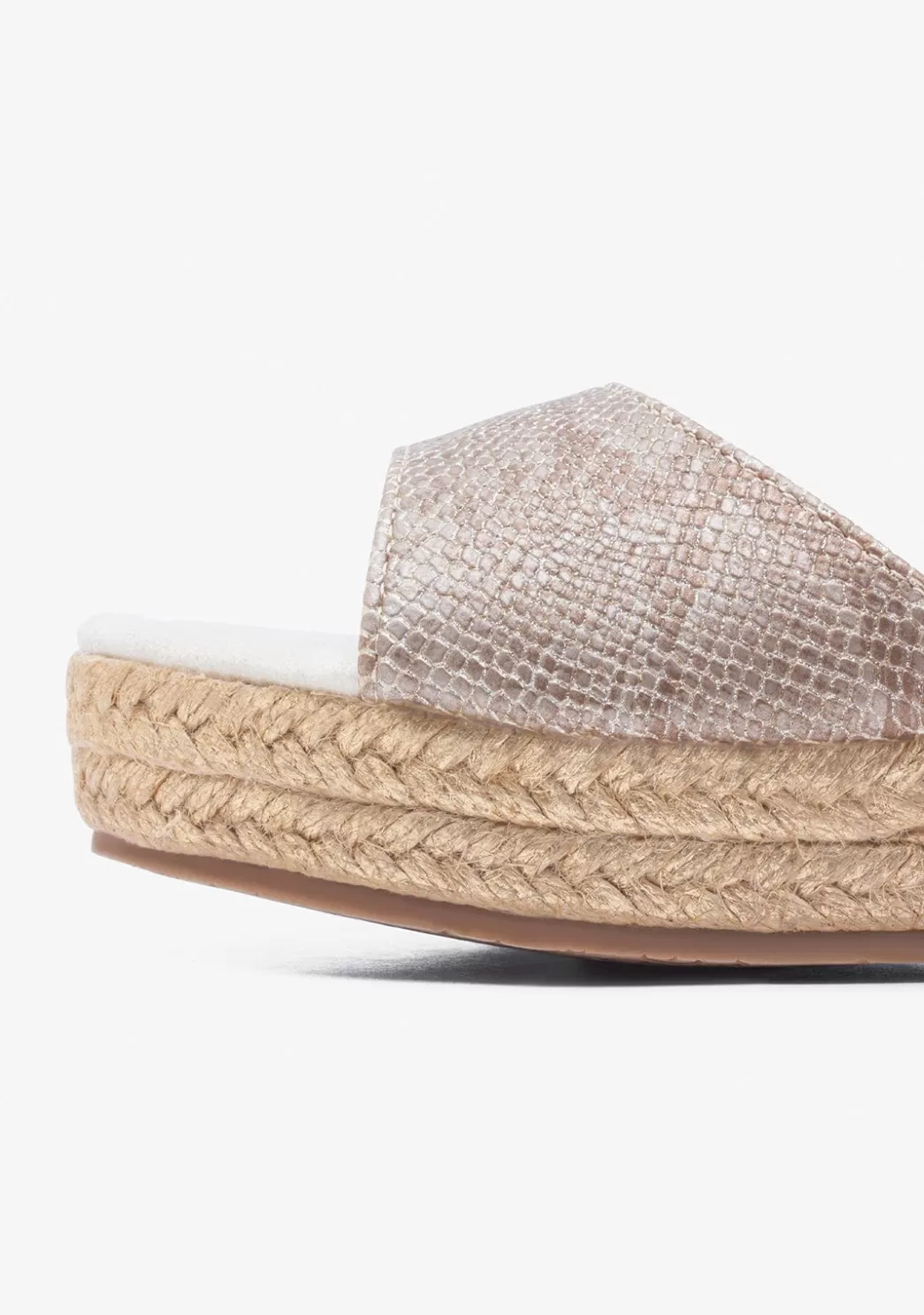 sandalias_cua_de_nia_serpiente_plata_3.webp Sale Sandalias Cuña De Niña Serpiente Plata Sandalias | Alpargatas