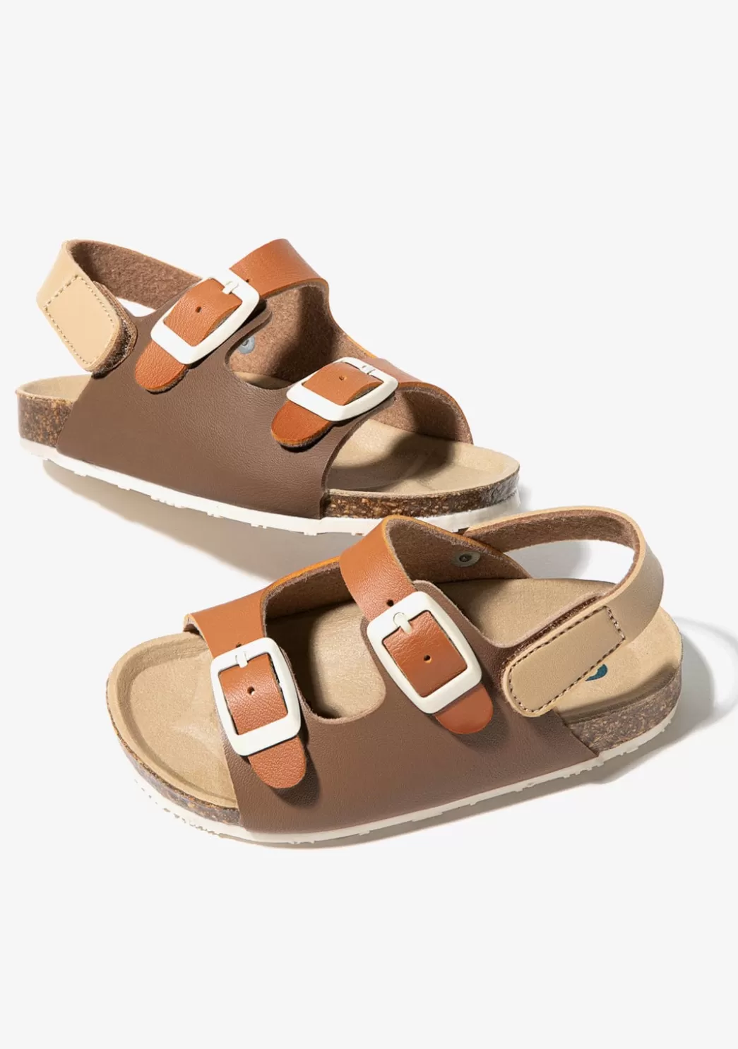 Best Sale Sandalias De Bebé Bio Multicolor Cuero Sandalias