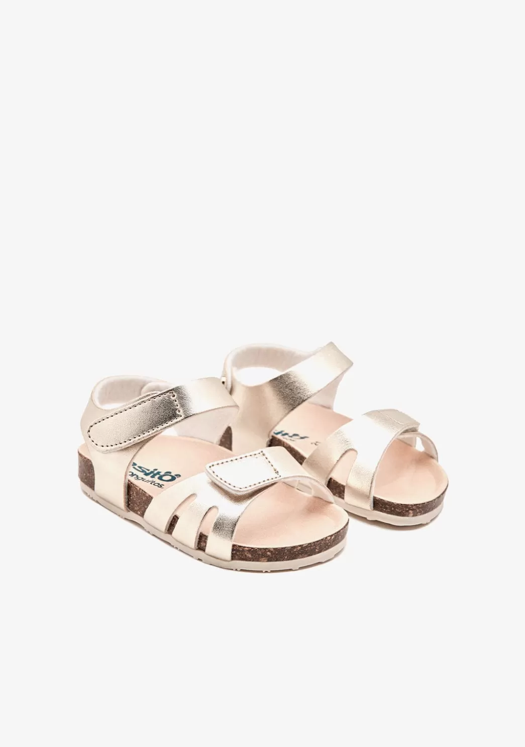 sandalias_de_beb_bio_tiras_oro_3.webp Cheap Sandalias De Bebé Bio Tiras Oro Sandalias | Sandalias Bio
