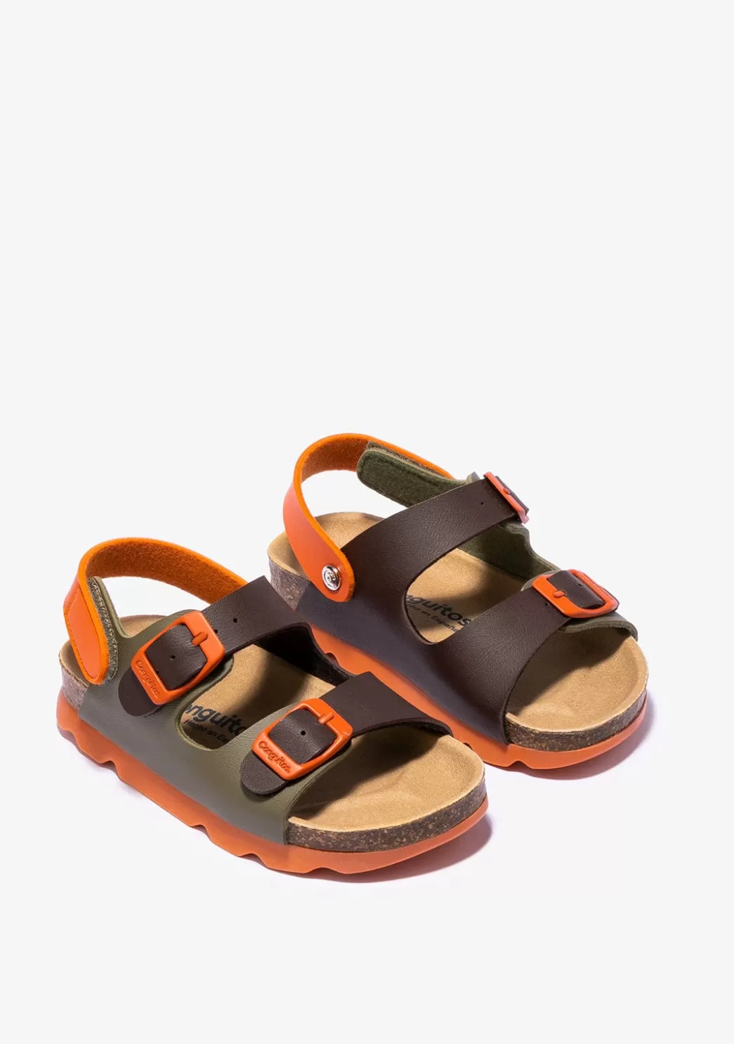 Best Sale Sandalias De Niño Bio Kaki Multicolor Sandalias | Sandalias Bio