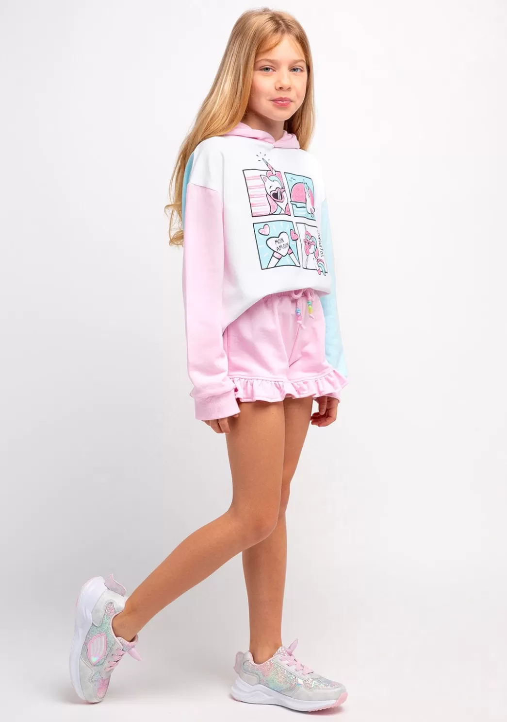 Sale Sudadera Niña Lentejuelas Unicornio Multicolor Sudaderas