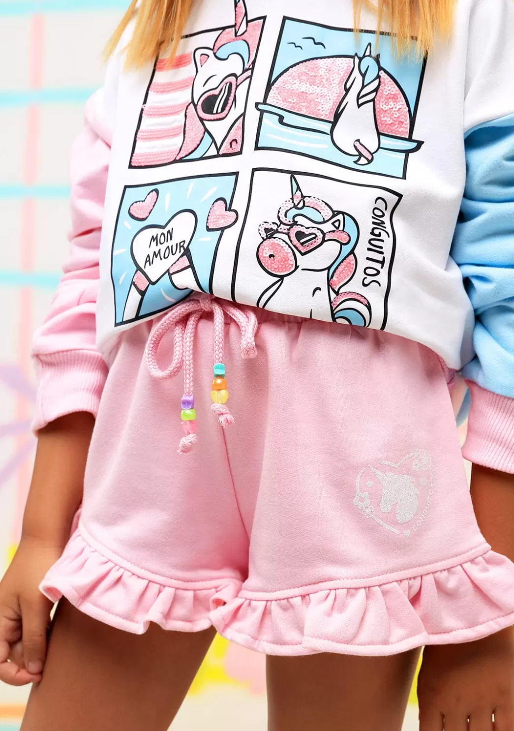 Sale Sudadera Niña Lentejuelas Unicornio Multicolor Sudaderas