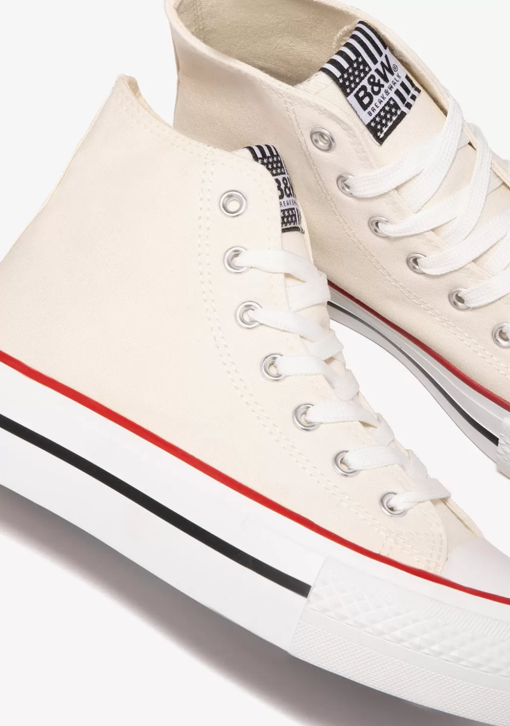 zapatillas_altas_basic_blanco_roto_bw_3.webp Online Zapatillas Altas Basic Blanco Roto B&W Zapatillas | Zapatillas