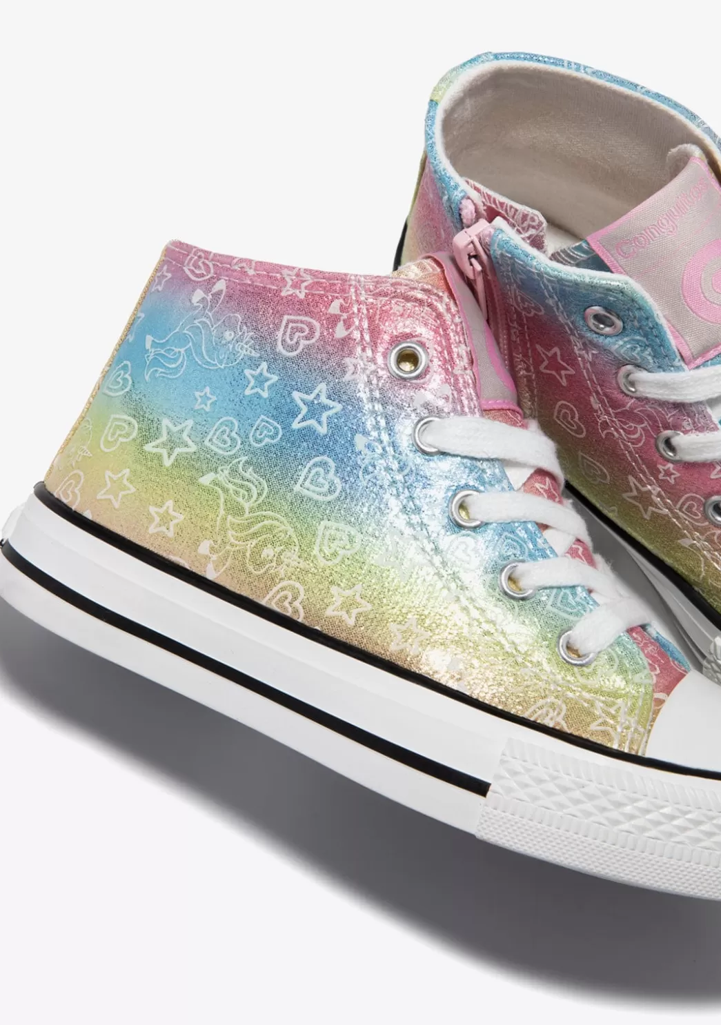 Cheap Zapatillas Altas Brillo En La Oscuridad Multicolor Zapatillas | Zapatillas