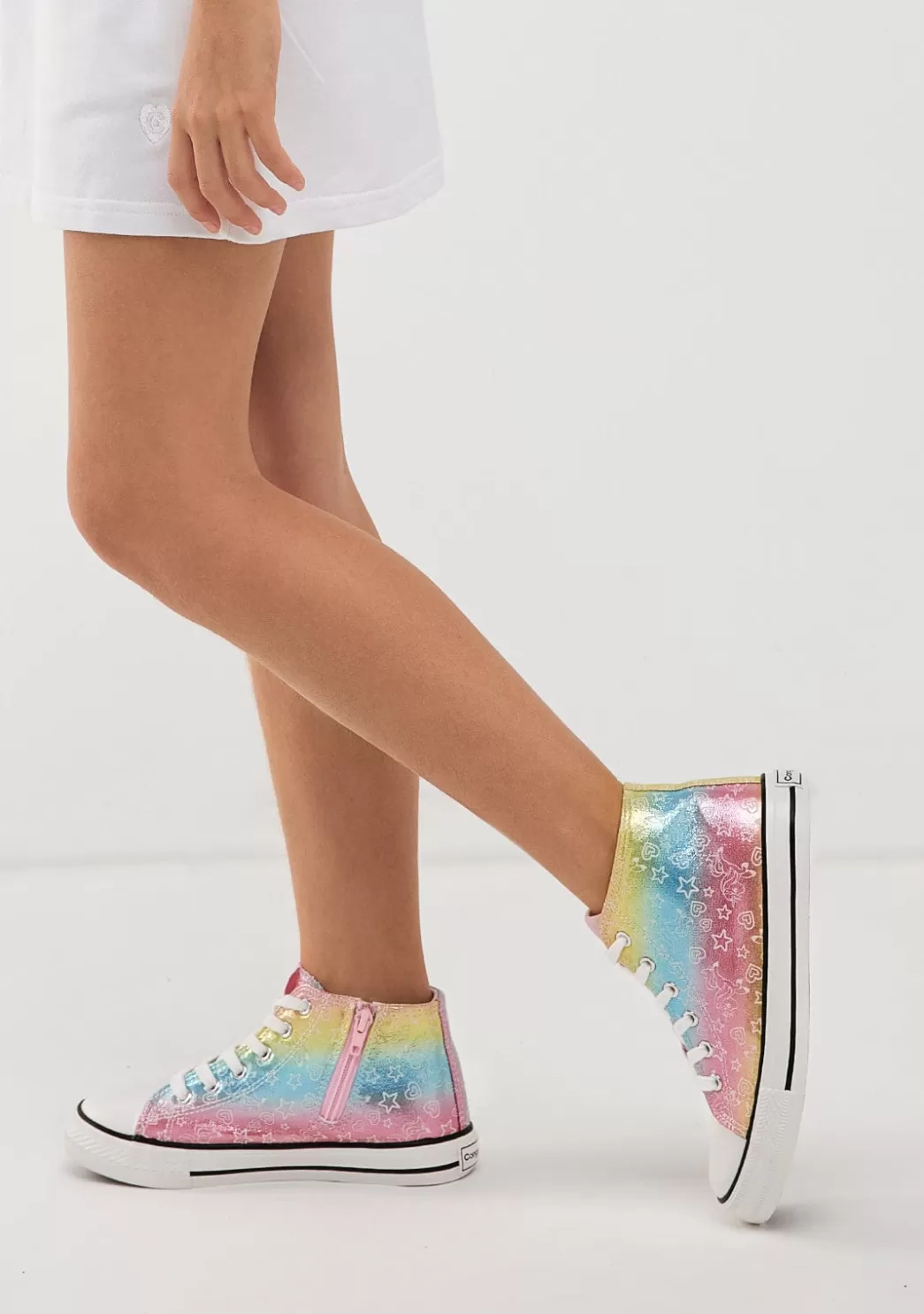 Cheap Zapatillas Altas Brillo En La Oscuridad Multicolor Zapatillas | Zapatillas