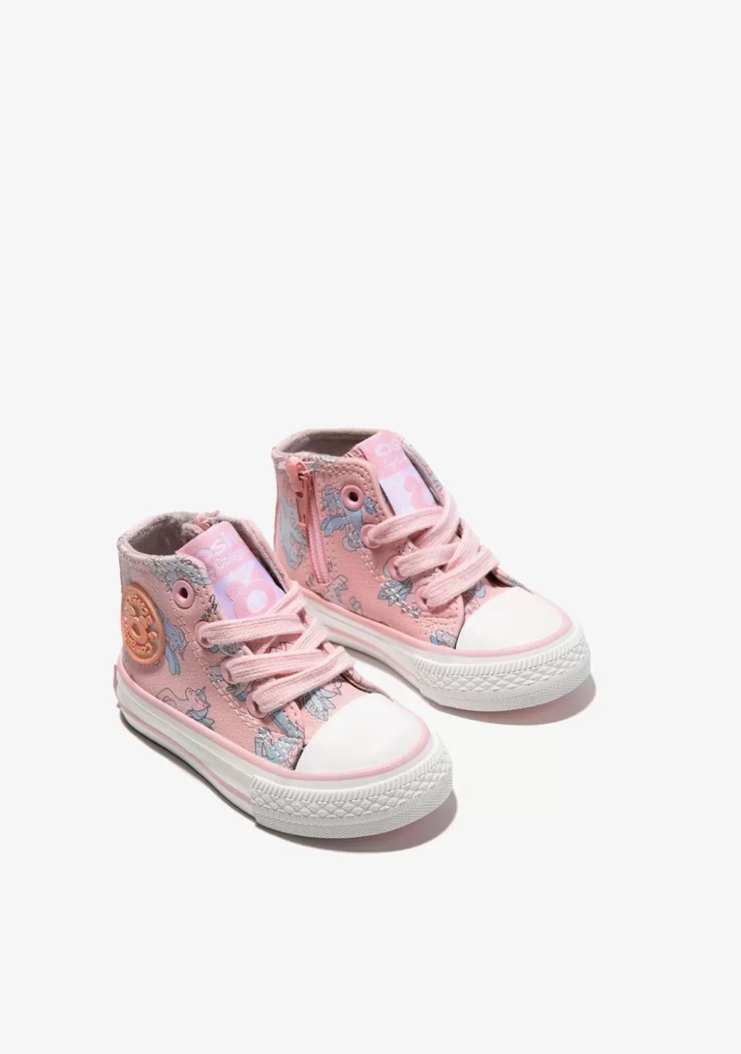 Fashion Zapatillas Altas De Bebé Unicornio Napa Rosa Zapatillas | Zapatillas