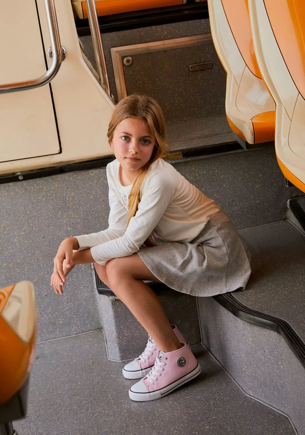 zapatillas_altas_de_nia_logo_napa_rosa_6.webp Flash Sale Zapatillas Altas De Niña Logo Napa Rosa Zapatillas