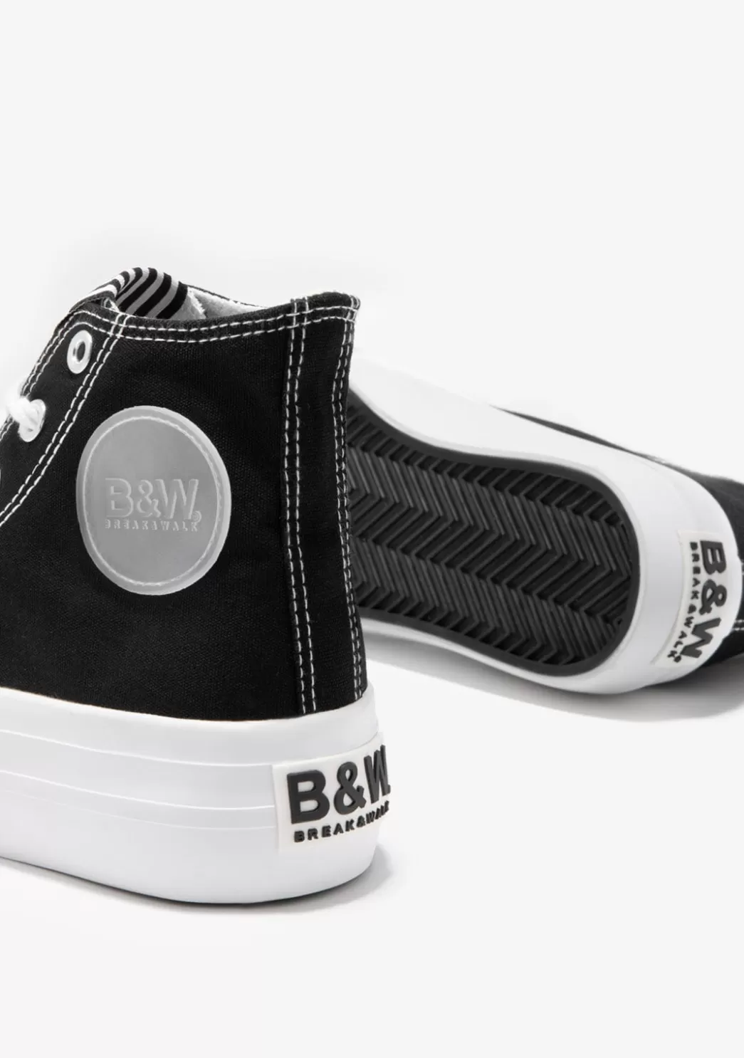 zapatillas_altas_lona_plataforma_negro_bw_3.webp Cheap Zapatillas Altas Lona Plataforma Negro B&W Zapatillas | Zapatillas