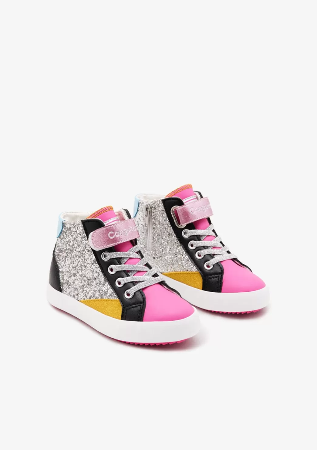 Best Sale Zapatillas Altas Patchwork Multicolor Zapatillas
