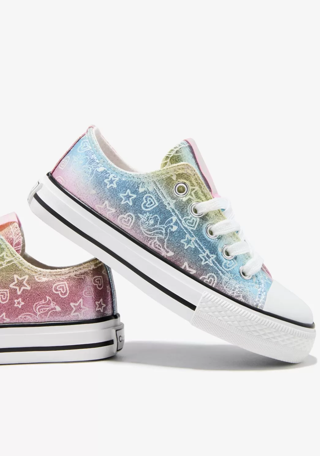 Outlet Zapatillas Brillo En La Oscuridad Multicolor Zapatillas