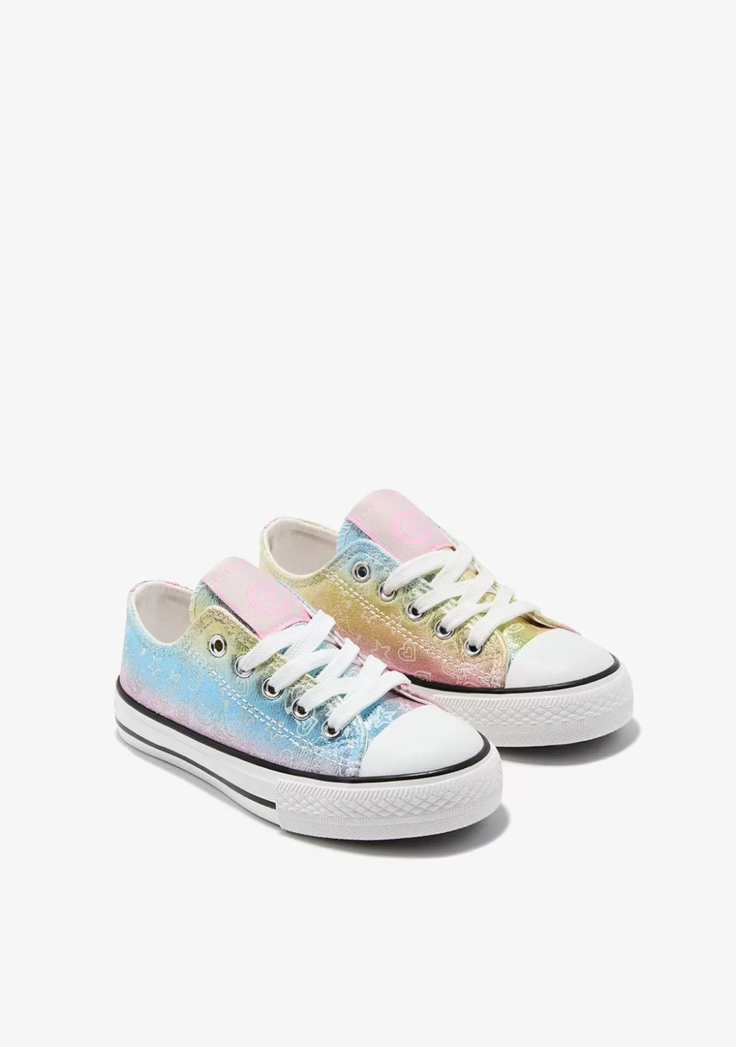 Outlet Zapatillas Brillo En La Oscuridad Multicolor Zapatillas