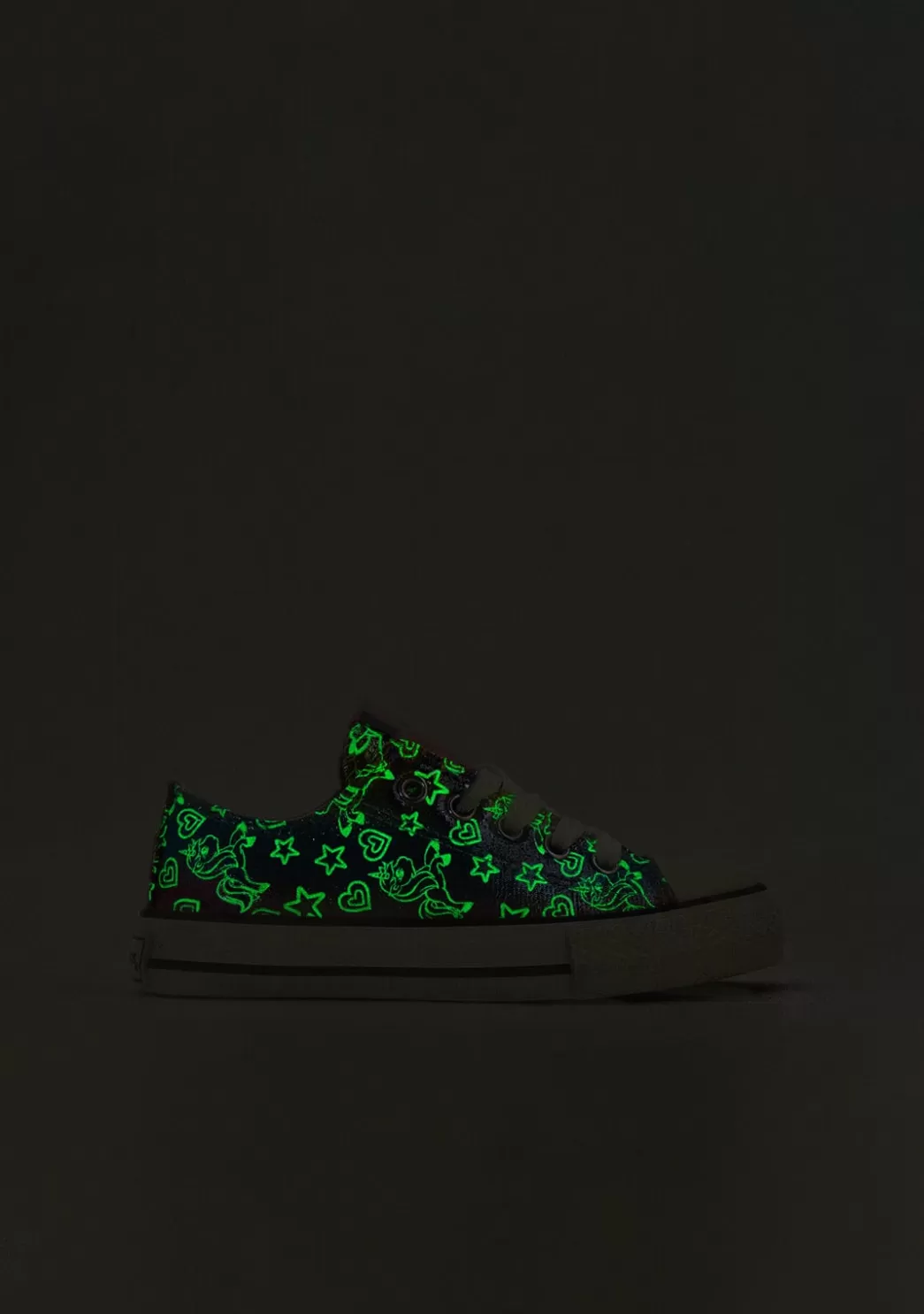 Outlet Zapatillas Brillo En La Oscuridad Multicolor Zapatillas